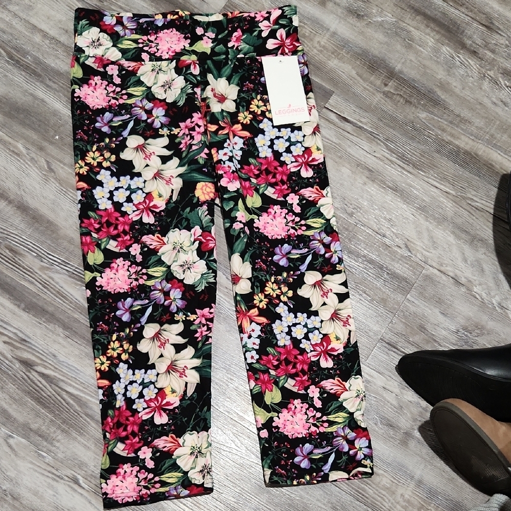 Floral Print Pants